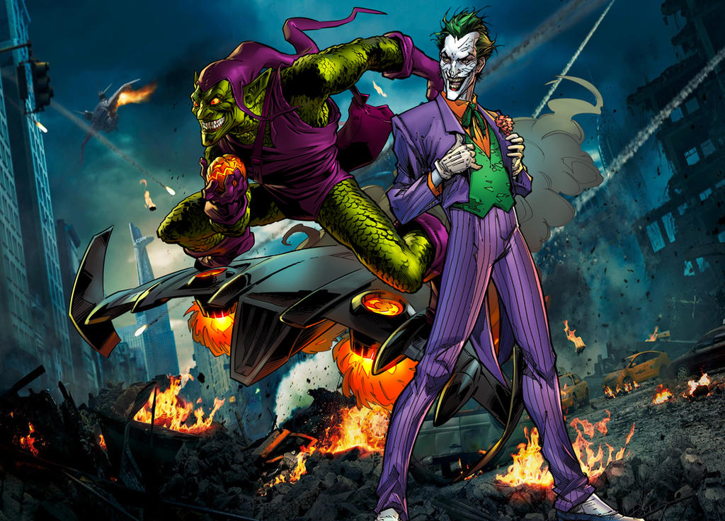 The Green Goblin and Joker - Best Friends Forever! by Daviddv1202 on Devian...