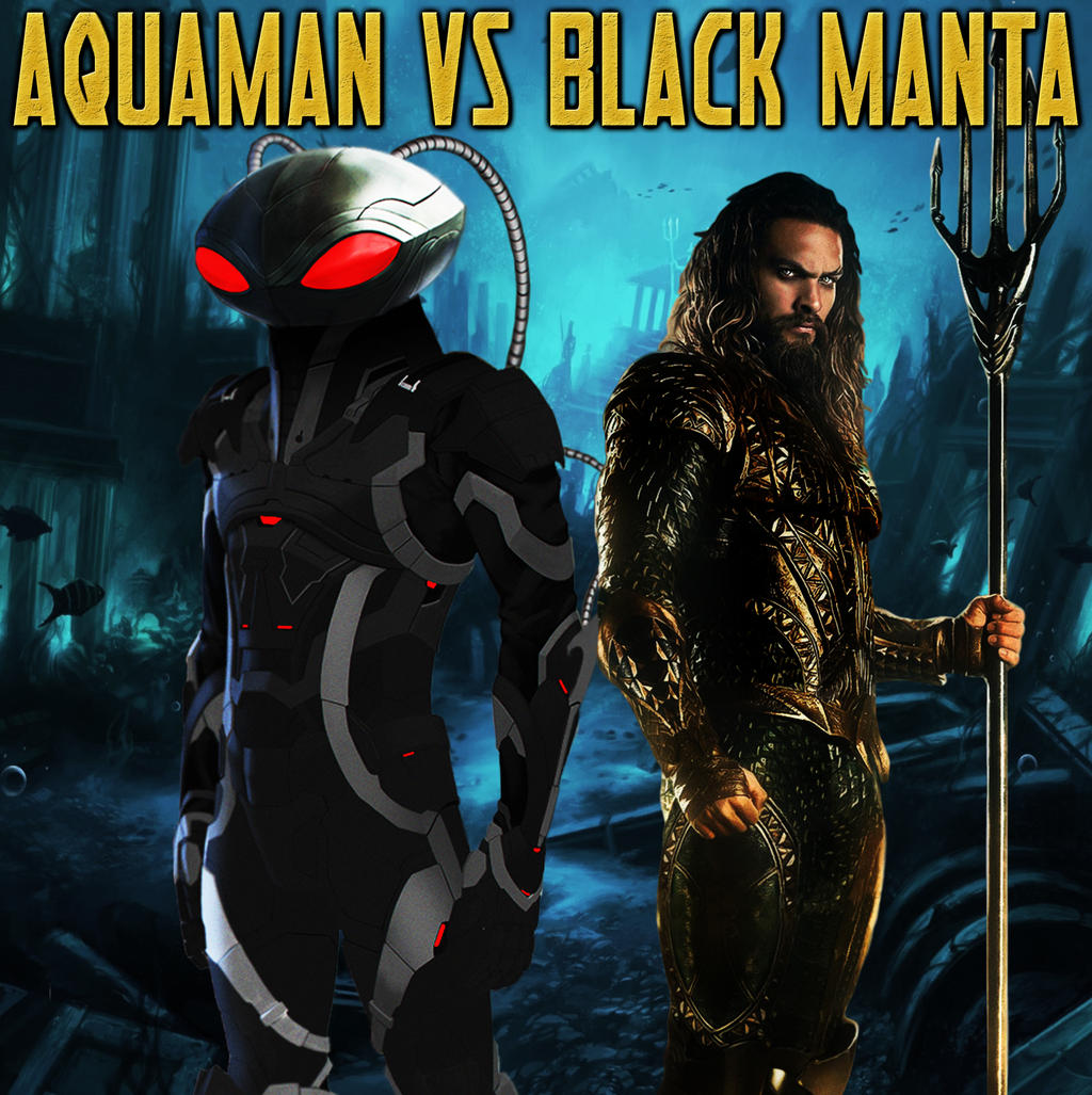 Archenemies - Aquaman vs Black Manta by Daviddv1202 on DeviantArt