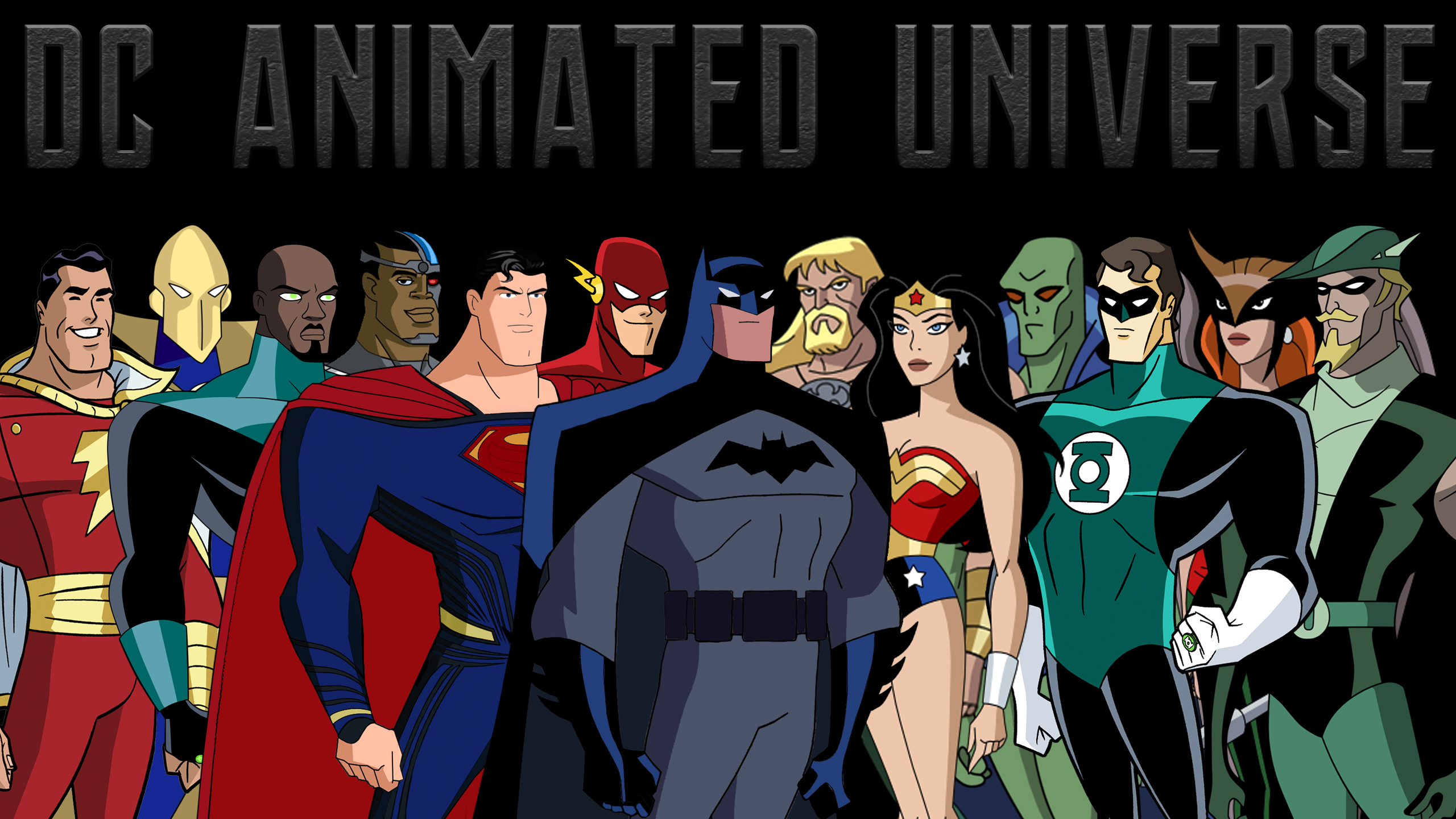 DC Animated Universe - Heroes by Daviddv1202 on DeviantArt DC Animated Universe - Heroes by Daviddv1202 on DeviantArt