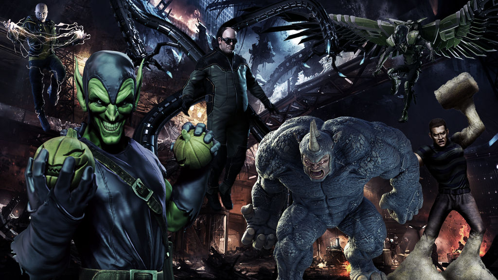 Sinister Six - Wallpaper by Daviddv1202 on DeviantArt.