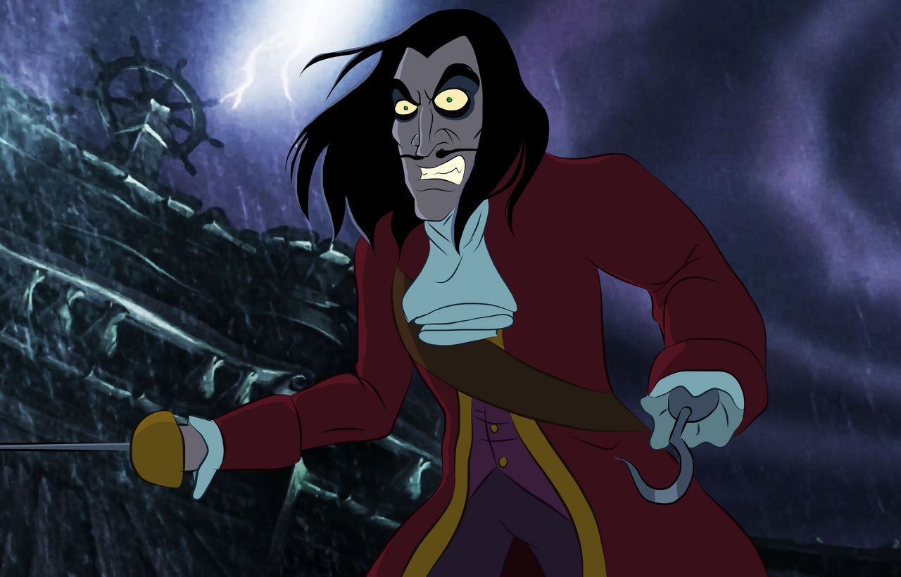 Disney's Captain Hook as a Dark Villain by Daviddv1202 on DeviantArt