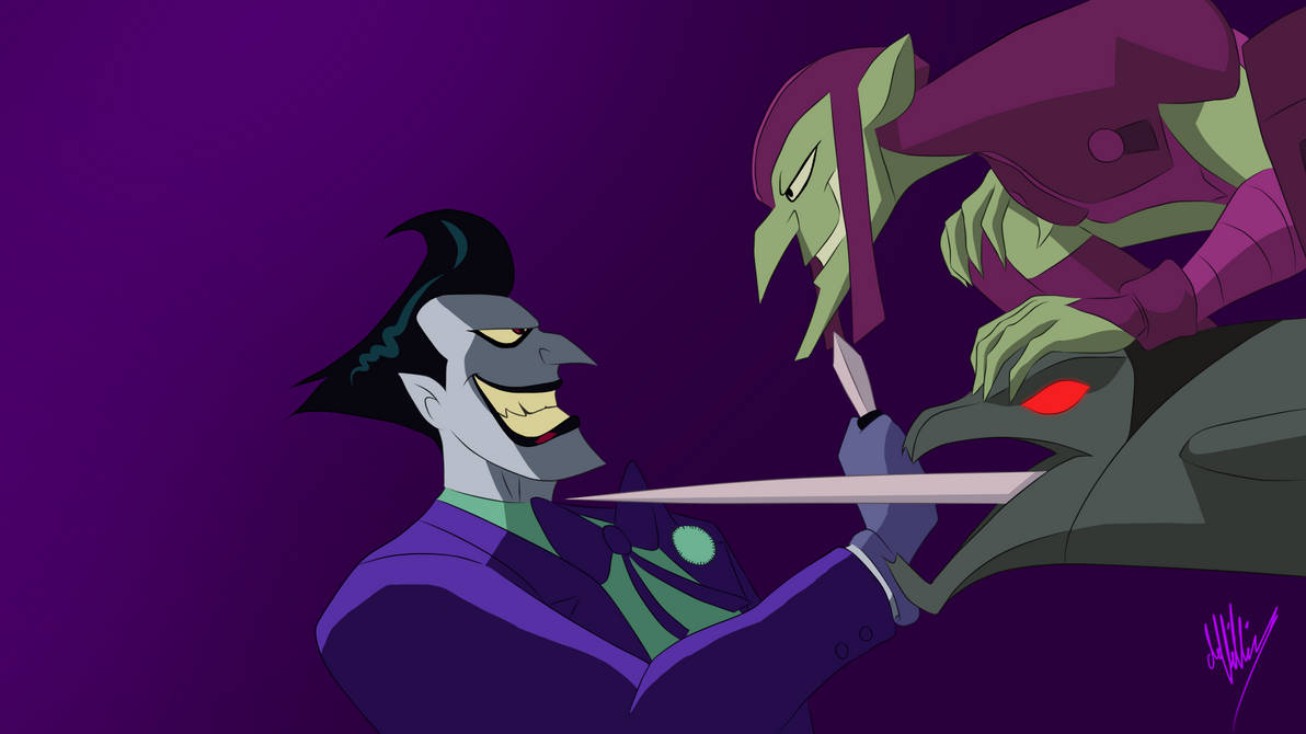Green Goblin vs the Joker (Animated Edition) by Daviddv1202 on