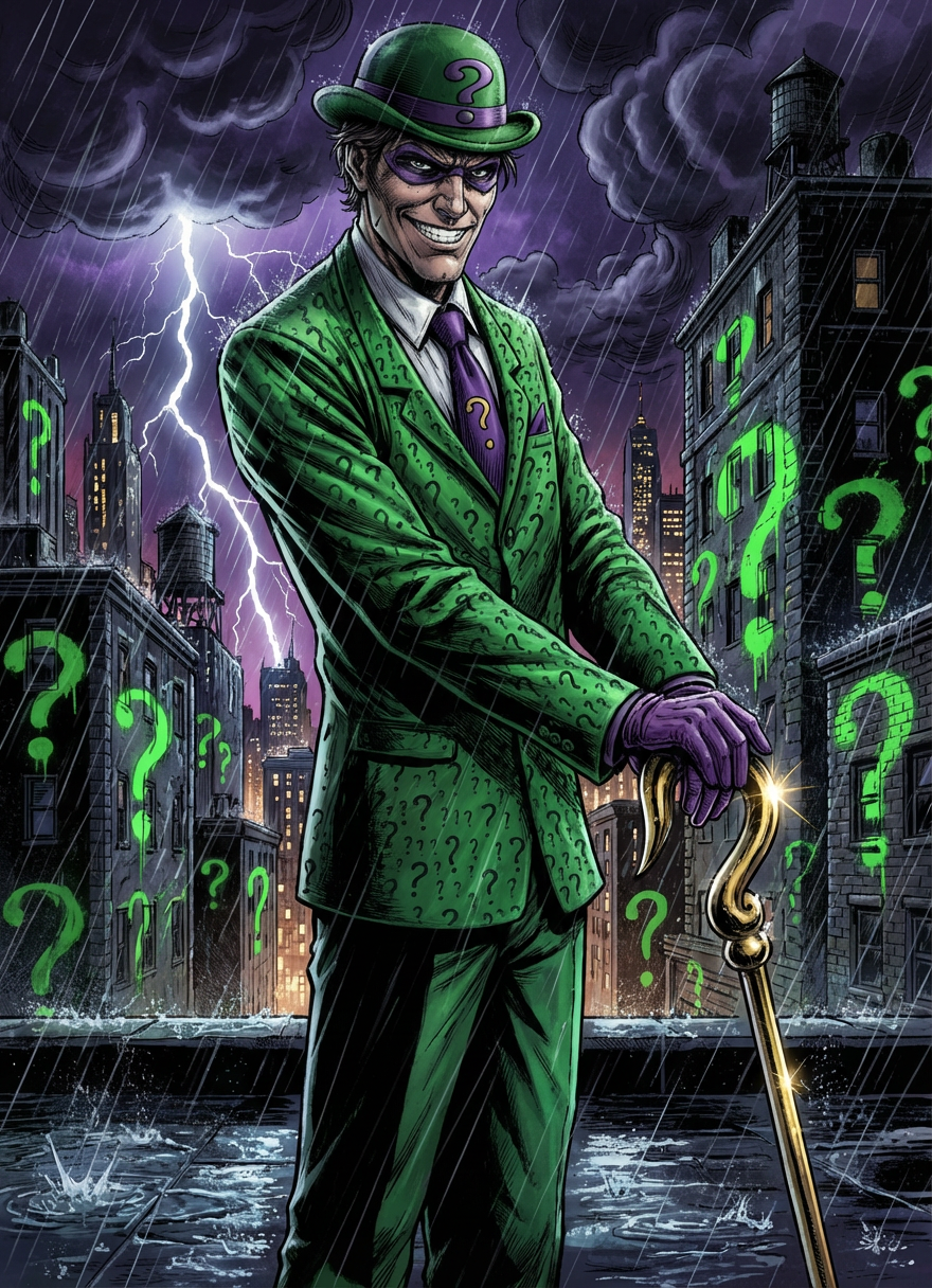 True Riddler The Riddler by Daviddv1202 on DeviantArt