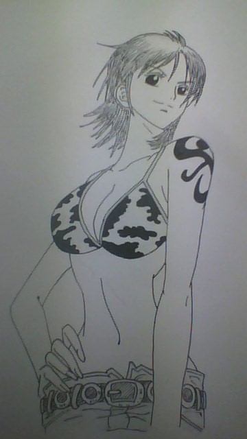 One Piece Nami Drawing By Optimusp1981 On Deviantart One Piece Nami Drawing By Optimusp1981 On Deviantart