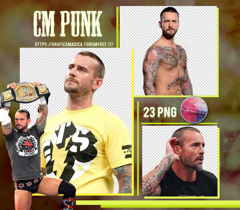 Basic Cm Punk Render CM Punk by GraficaMagica on DeviantArt