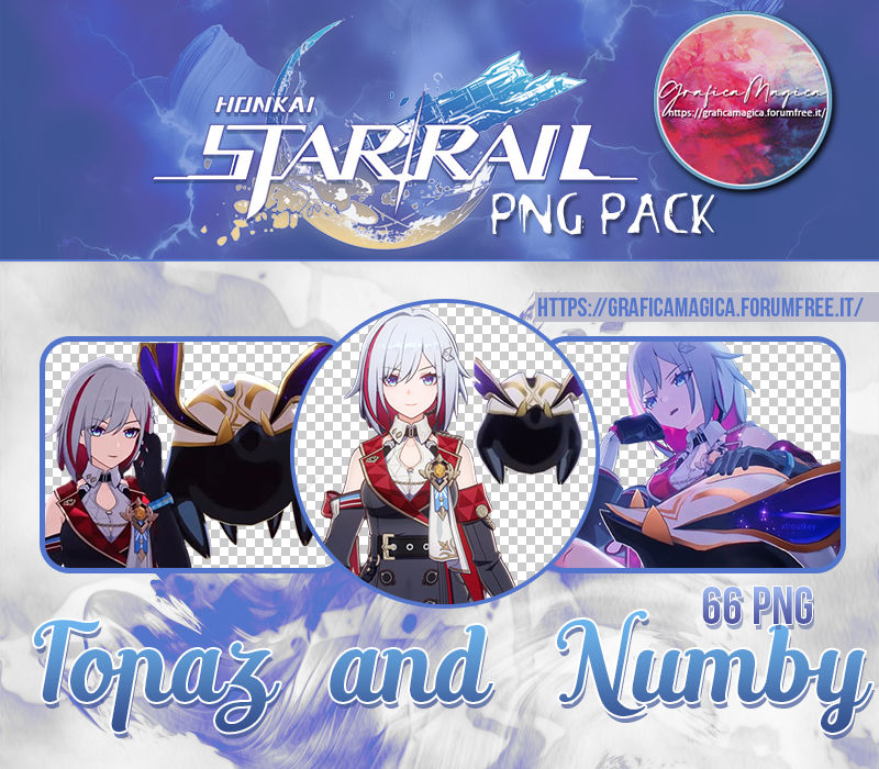 Render Honkai Star Rail (HSR) Topaz and Numby by GraficaMagica on ...