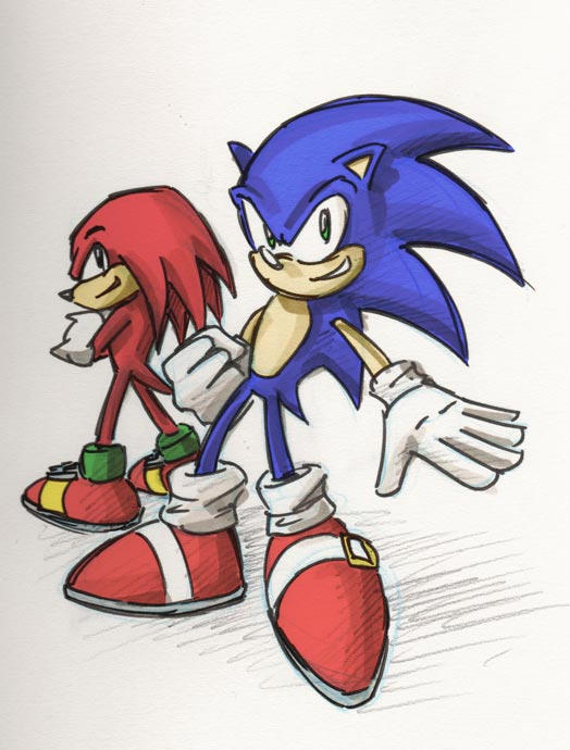 Sonic And Knuckles By Ess jay arr On DeviantArt sonic-and-knuckles-by-ess-jay-arr-on-deviantart