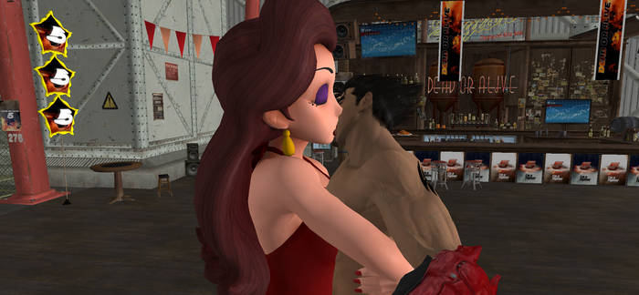 Pauline bearhugs and kisses Jin - Part 5