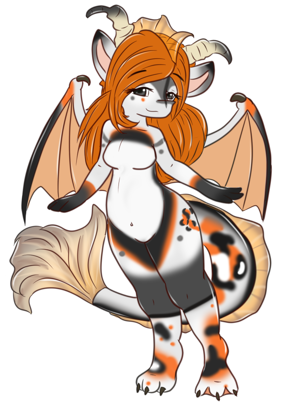 Sara - Koi Sea Dragon Hybrid - by Watergleam