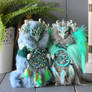 Green Forest Shamans with Dreamcatchers