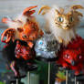 Colorful dragons!