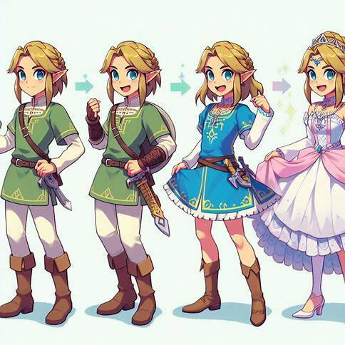 Need Tf Link tg tf sequence into a princess by Ayumioka on DeviantArt