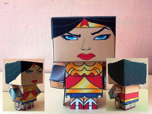 Cubeecraft Wonder Woman Completed