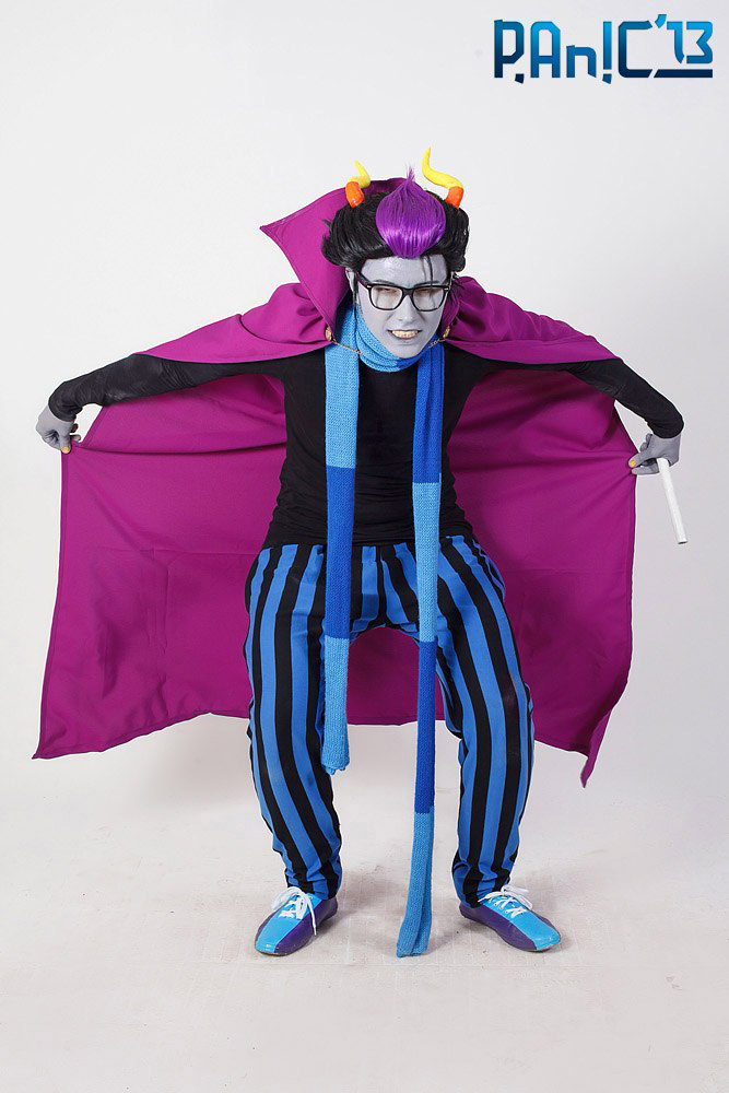 Eridan Ampora cosplay -Attack mode...HISSSSSSSSSS!