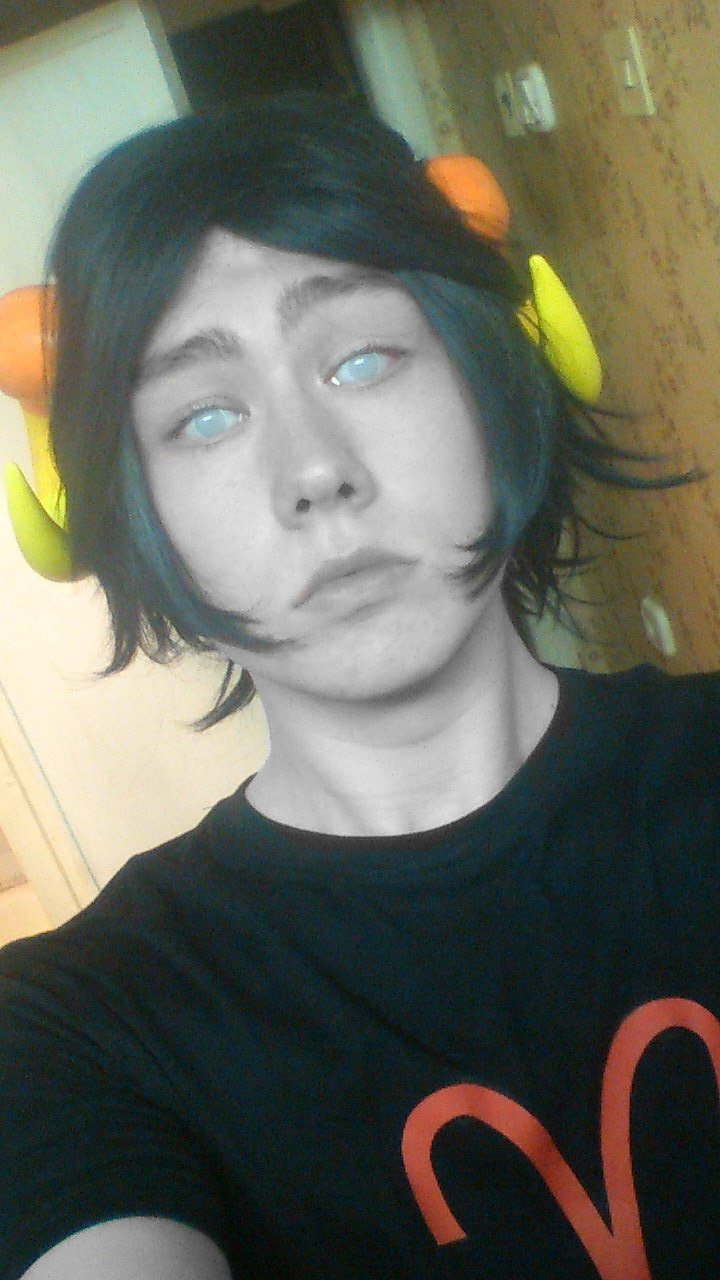 male!Aradia cosplay teaser 2