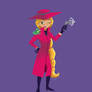 Rapunzel as Carmen Sandiego