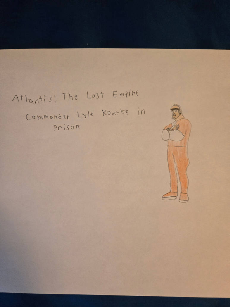 Alantis Rourke Atlantis:The Lost Empire Lyle Rourke in prison by bbrown5154 on DeviantArt