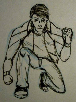 Old Self-Portrait Sketch 2