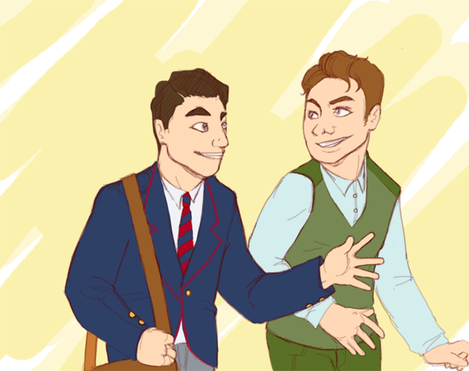 GLEE - Klaine sketch