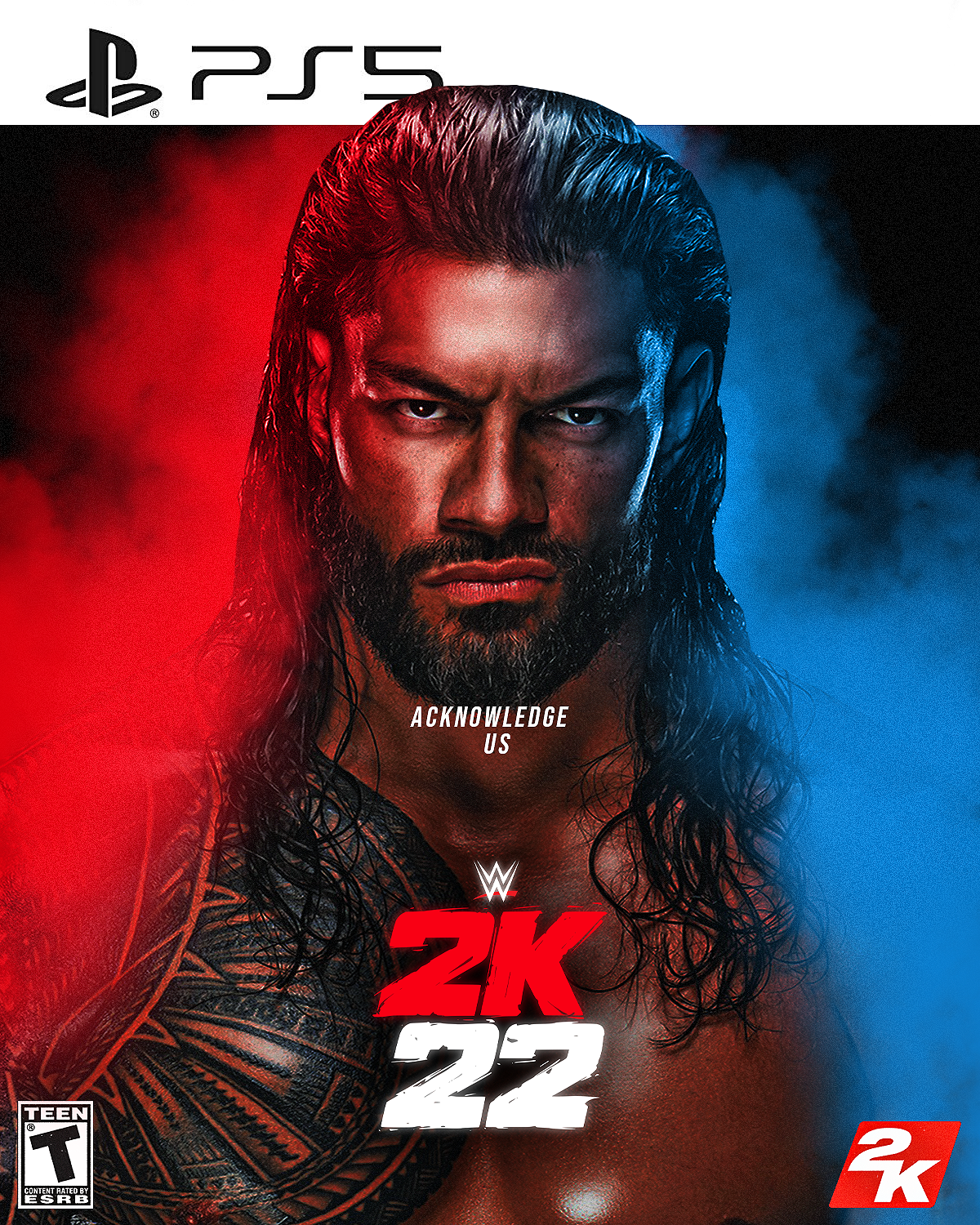 Roman Reigns Wwe 2k22 Cover By Wiztek9 On Deviantart