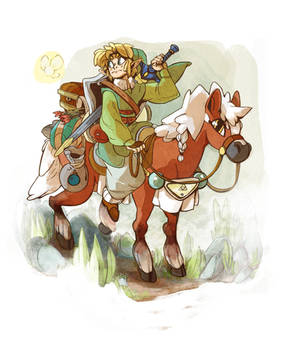 Link and Epona