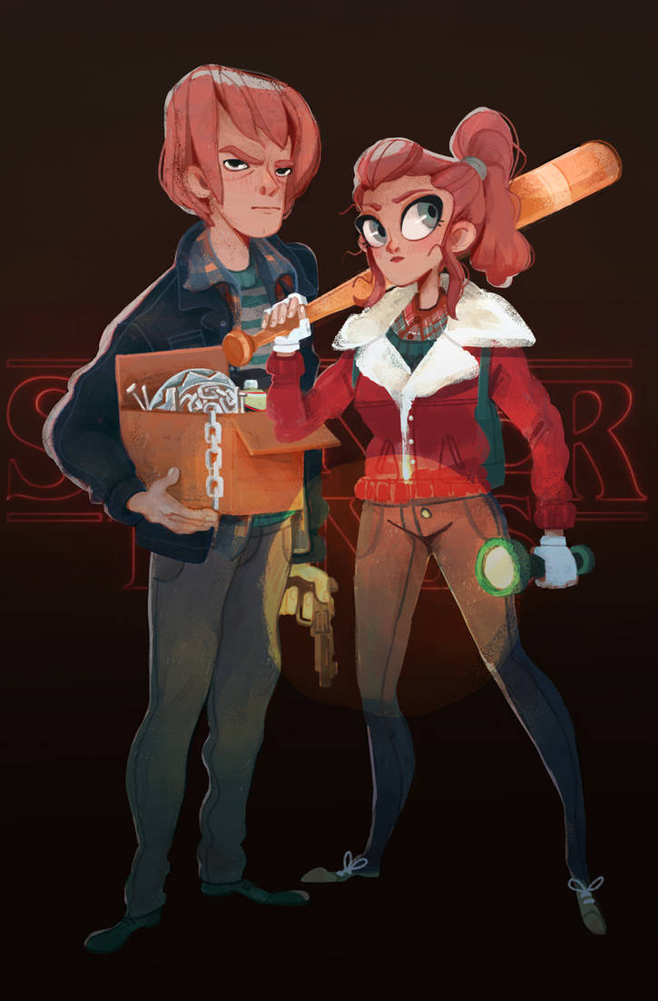 Stranger Things/ Jancy by Siarina