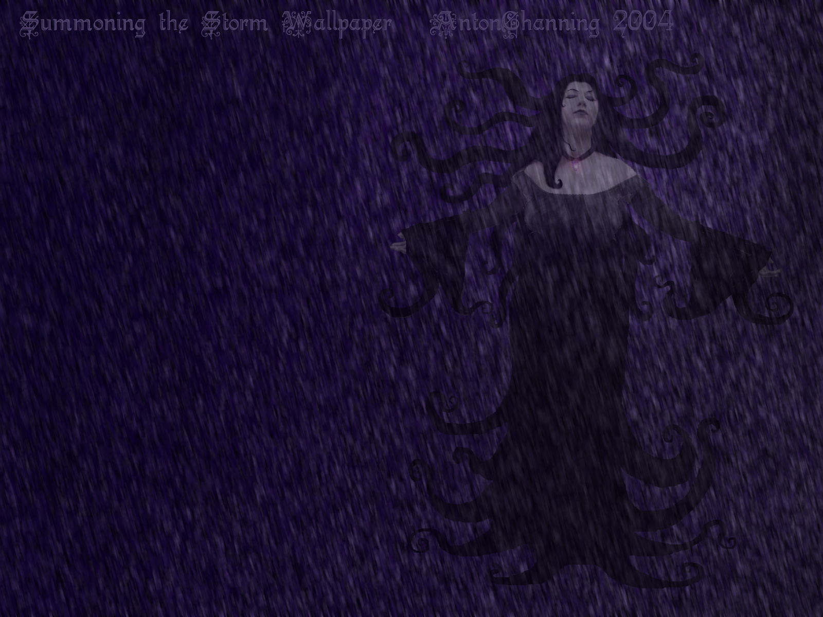 Summoning the Storm Wallpaper