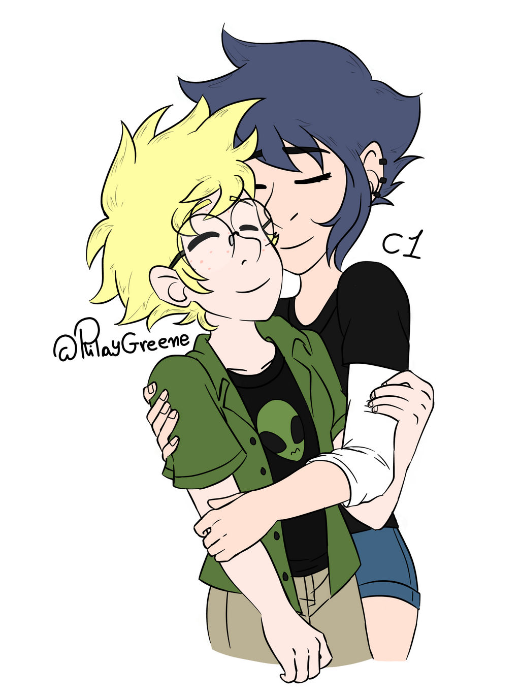 Lapidot humanAu C1 by RilayGreene on DeviantArt