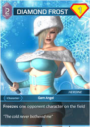 Diamond Frost card by oldboygames