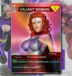 Valiant Woman Holographic by oldboygames