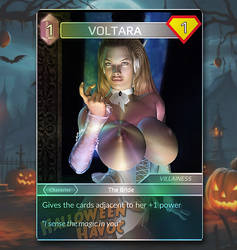 Voltara Holographic card by oldboygames