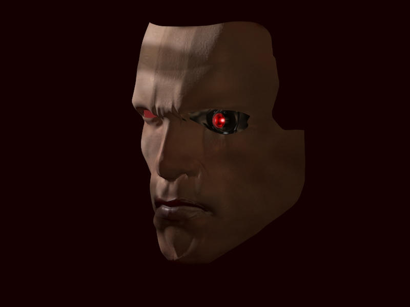 Terminator face by MisterMahy on DeviantArt