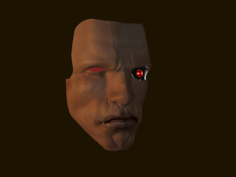 Terminator face 2 by MisterMahy on DeviantArt