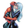 Spidey and Blackcat coloured