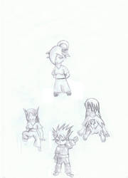 World of Warcraft chibi chars