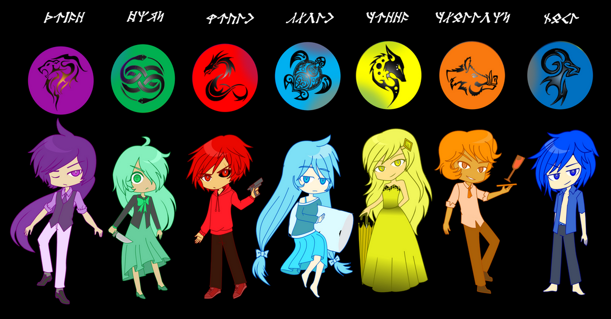 The Seven Demons Of Sin by TheWiseOwlBoy on DeviantArt