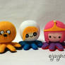 Adventure Time octopus plushies
