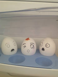 The eggs are back with a yet another prank