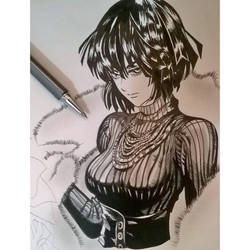 Fubuki a.k.a. Blizzard of Hell. From One Punch Man