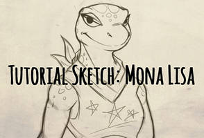 How to draw Mona Lisa