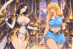 AP's Girls x Crossover - Random Scene