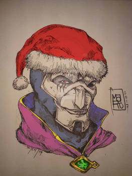 Santa Jhin  colored version :)