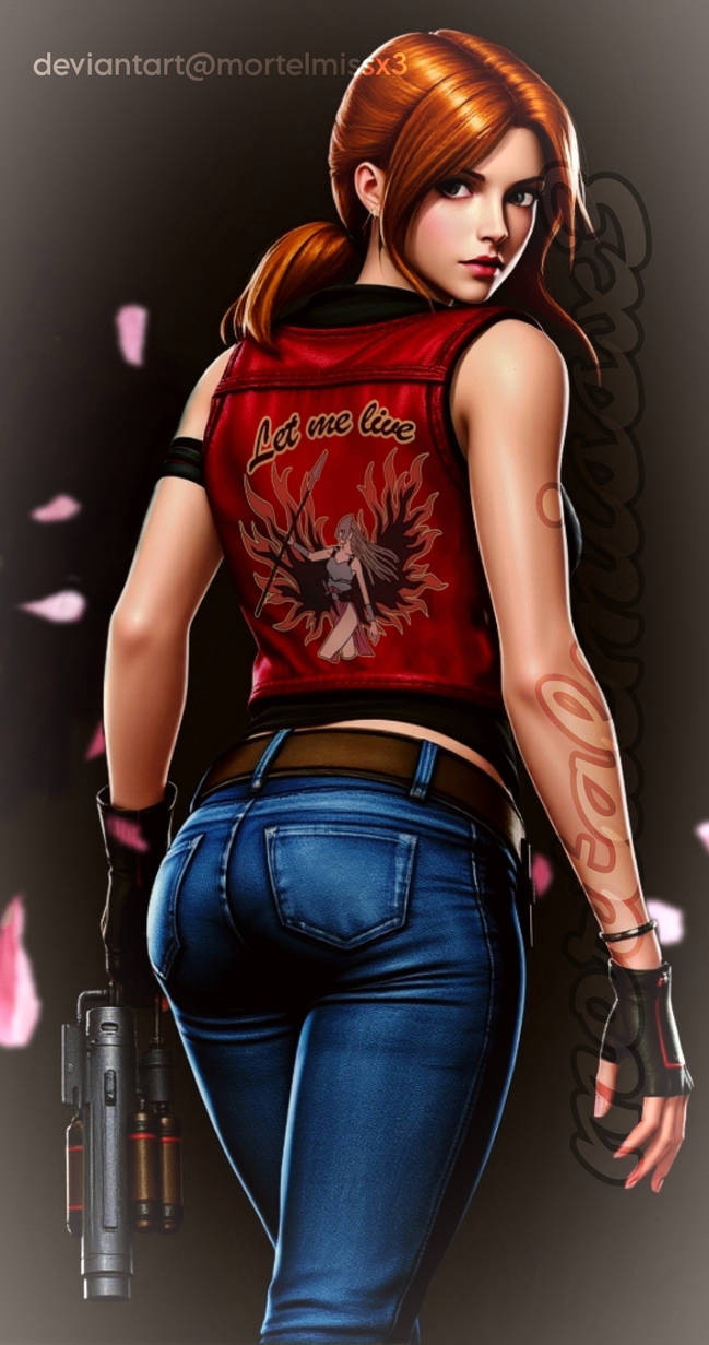 Claire Redfield Code Veronica comic look 1 by mortalmissX3 on DeviantArt