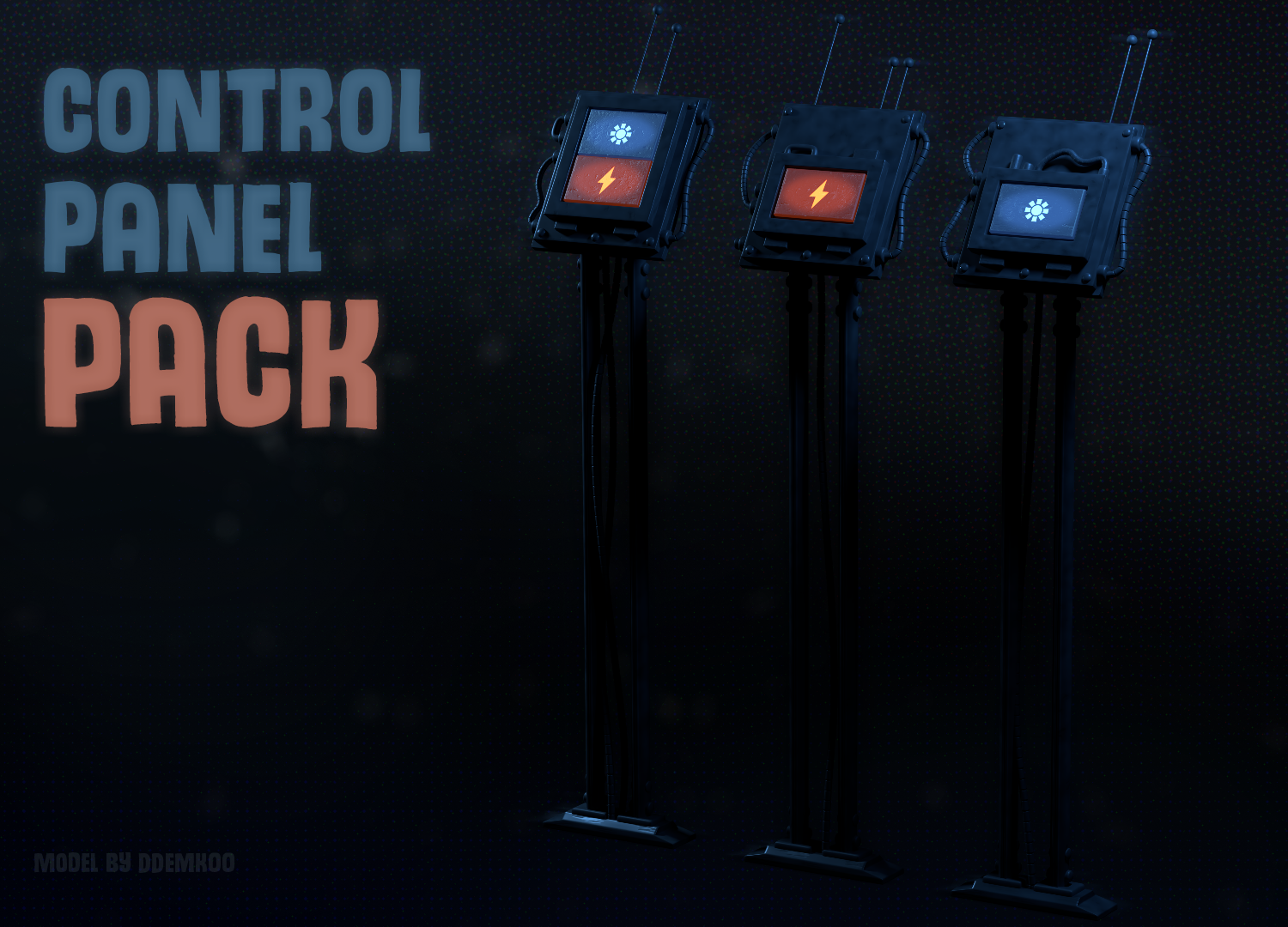 Control Panels - FNAF Sister Location (and more) by ddemkoo on DeviantArt