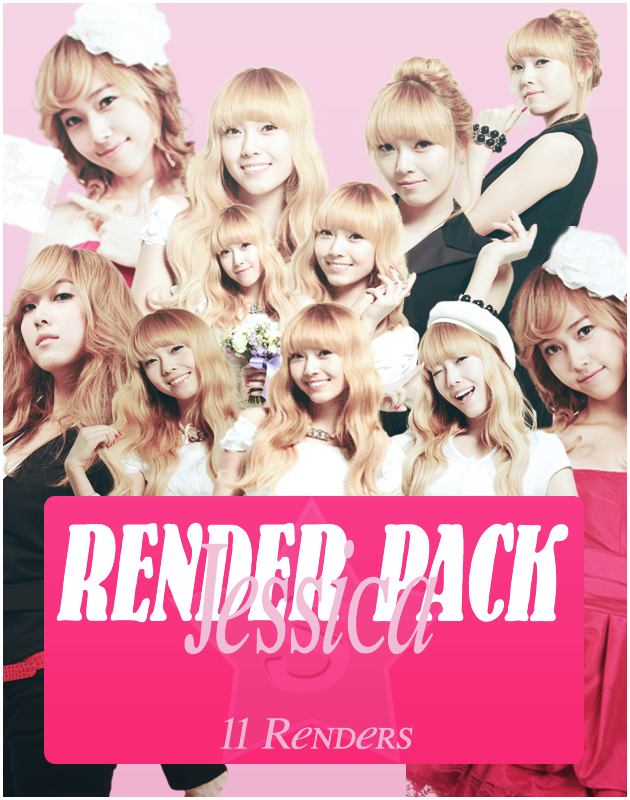 Render Pack 4 - Jessica (SNSD)