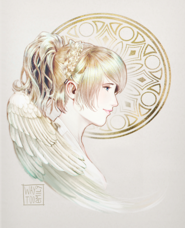 wallpapers Lunafreya Nox Fleuret Fanart lunafreya nox fleuret by waytooemily on