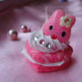 Pink Bunny Macaroon