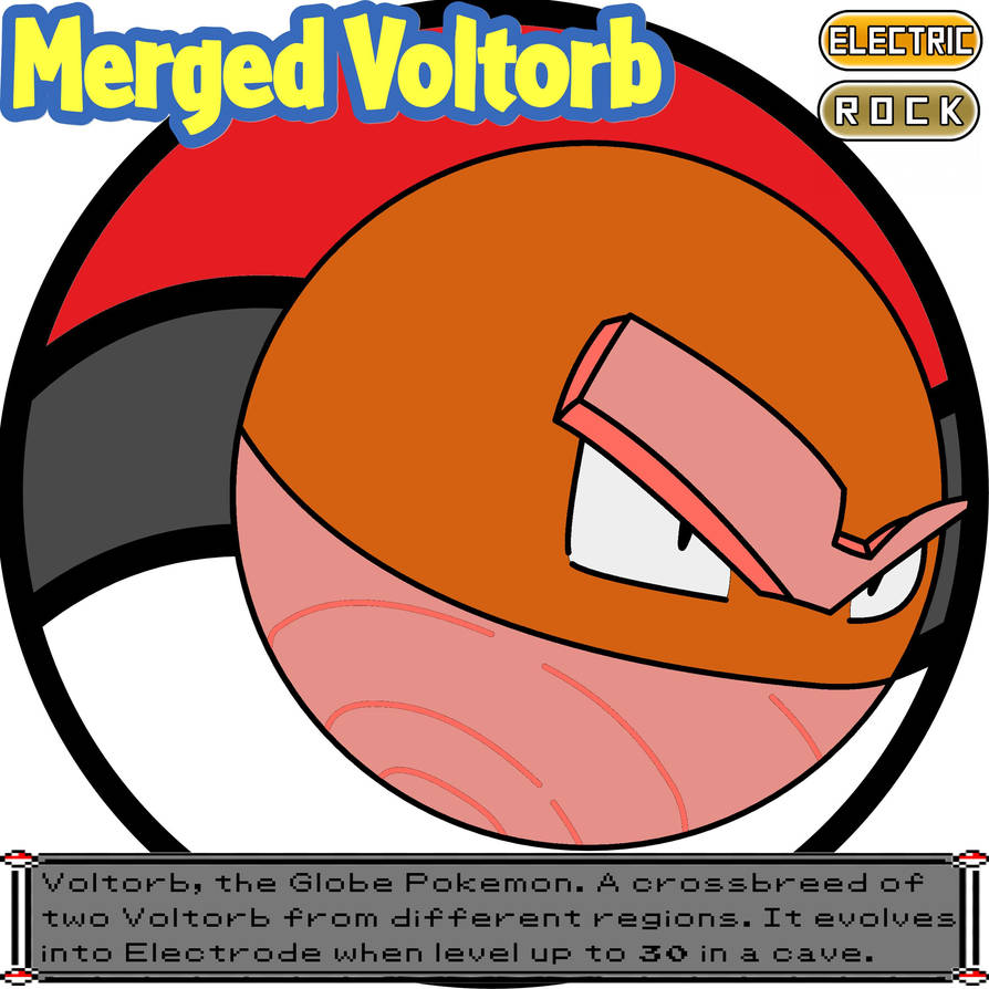 Merged Voltorb Finished by Nutmegg0511 on DeviantArt