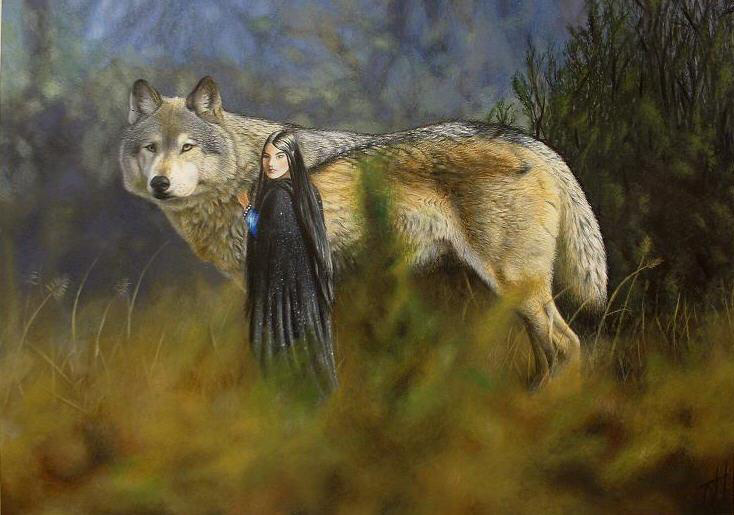 Luthien and Huan