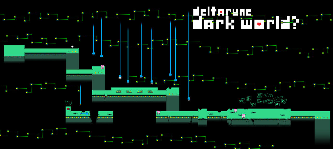 Dark World? Map Deltarune by SimonSnail on DeviantArt
